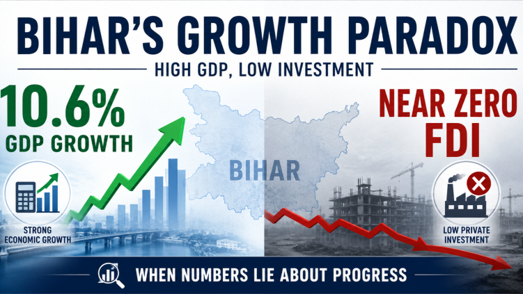  India’s Fastest-Growing State Has the Lowest Private Investment Rate. This Is Not a Coincidence — It Is a Construction.